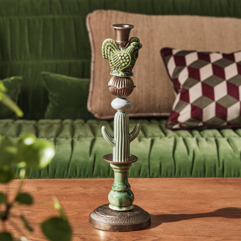 Ceramic Candlestick - Joshua