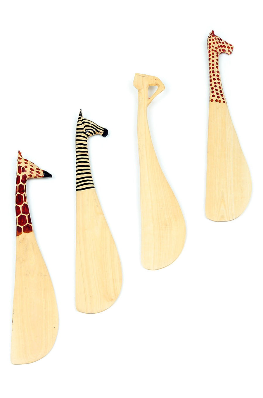 Jacaranda Safari Animal Spreaders - Set of 4