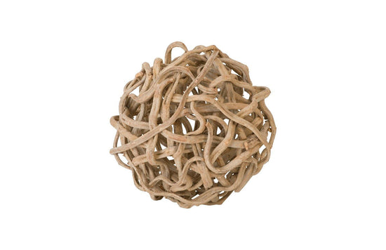 Indonesian Wooden Vine Balls - Natural