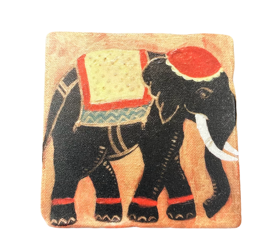 New Dehli - Tumbled Marble Coaster
