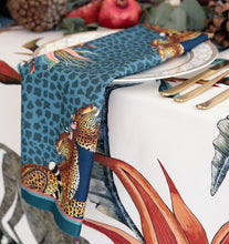 Load image into Gallery viewer, Leopard Lily Napkins (Pair) - Frost
