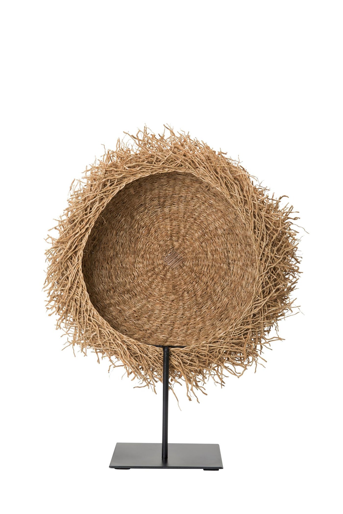Vetiver Basket on Stand - Large