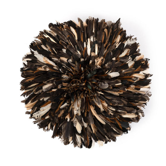 Juju Feather Hat - 20" - Natural