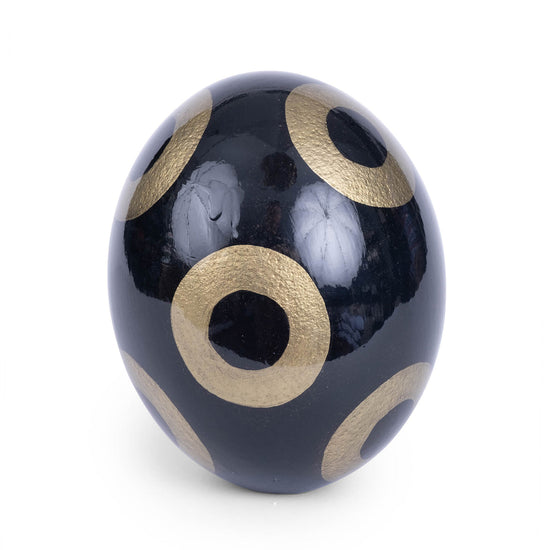 Painted Ostrich Egg - Cicles