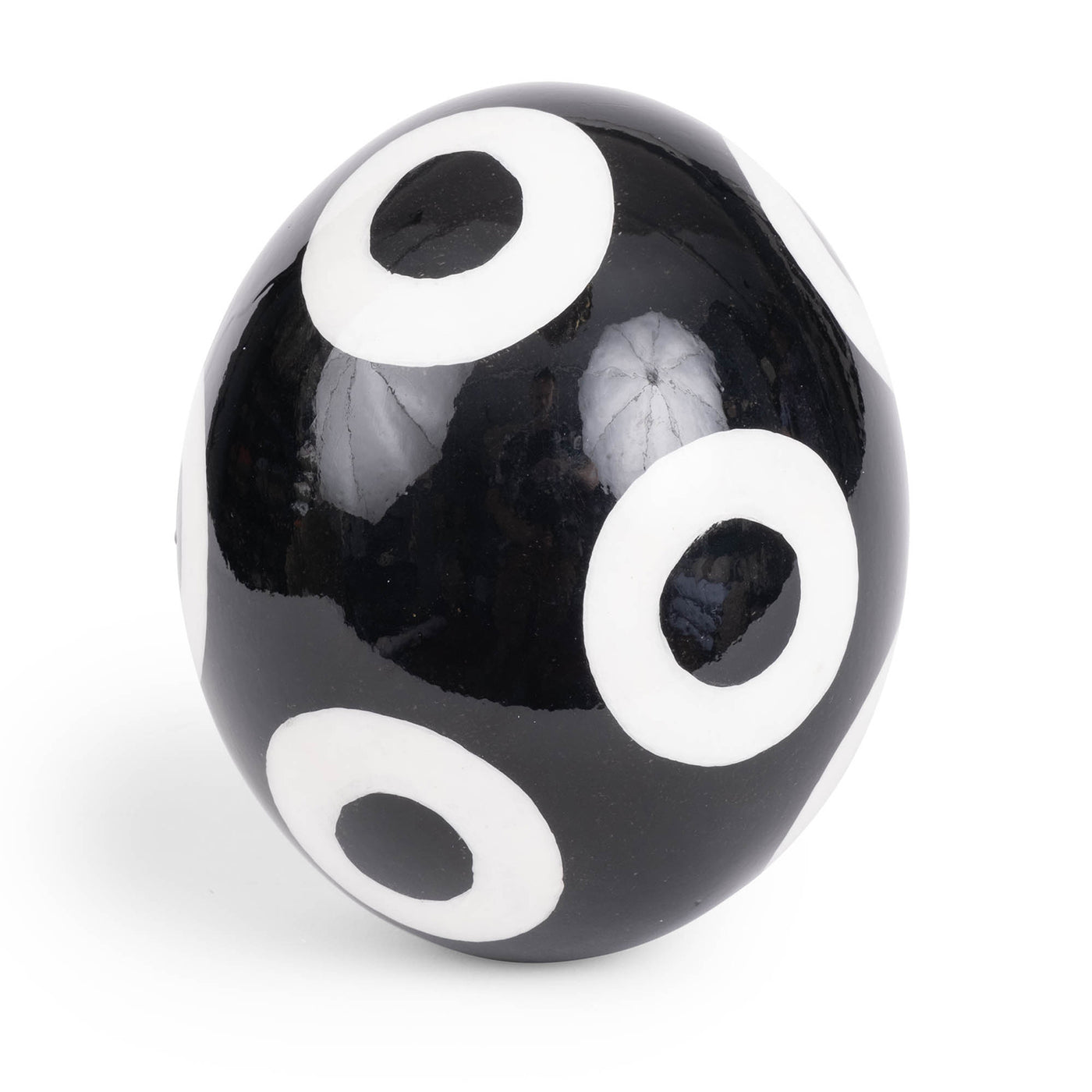 Painted Ostrich Egg - Cicles