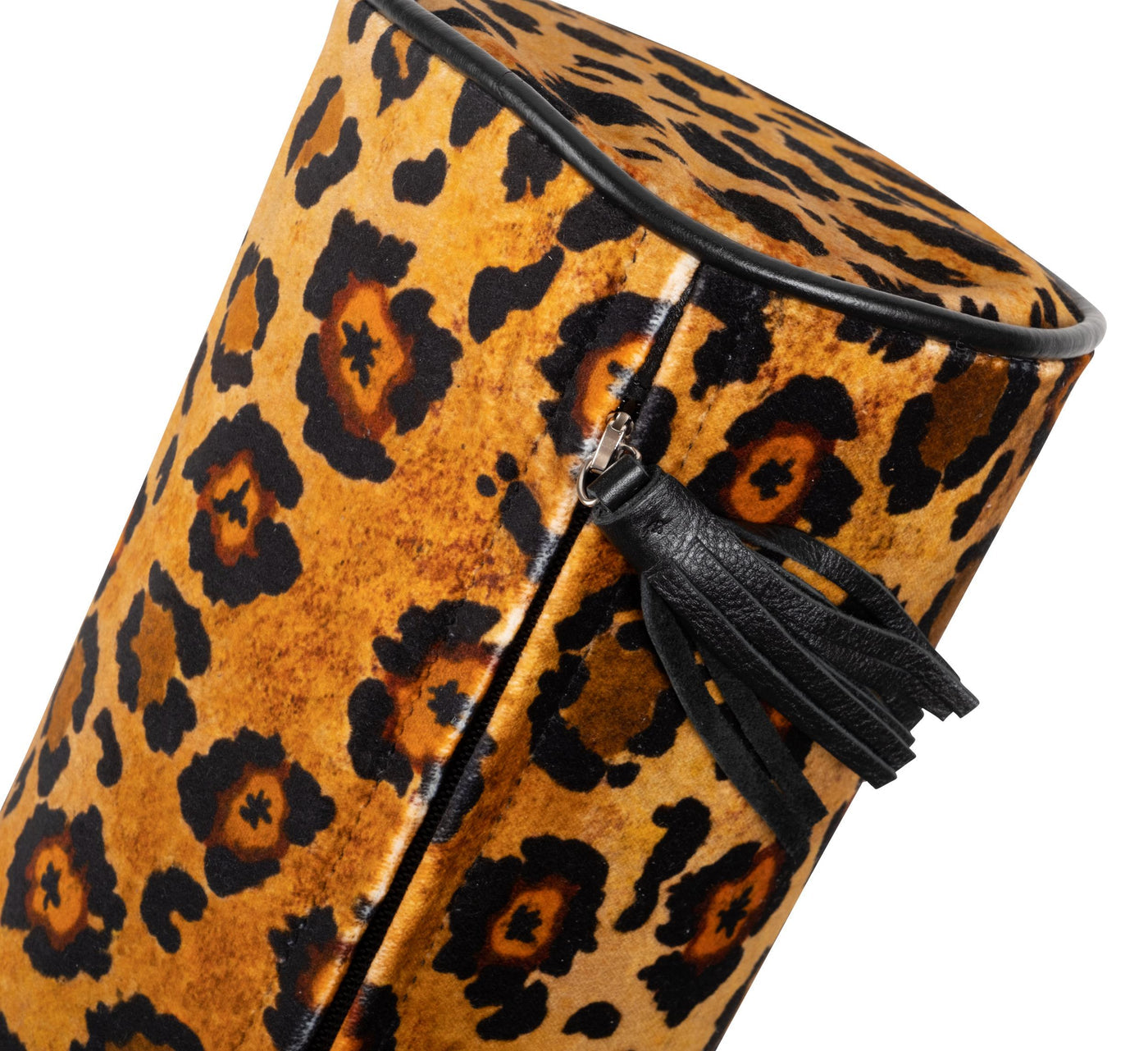 Safari Spot Bolster Pillow - Velvet - Gold