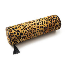 Load image into Gallery viewer, Safari Spot Bolster Pillow - Velvet - Gold
