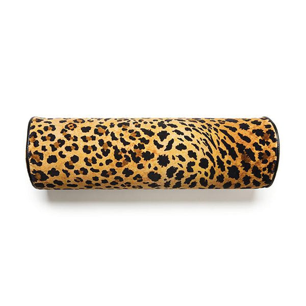 Safari Spot Bolster Pillow - Velvet - Gold