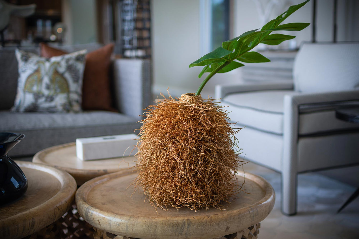 Vetiver Pot Vase