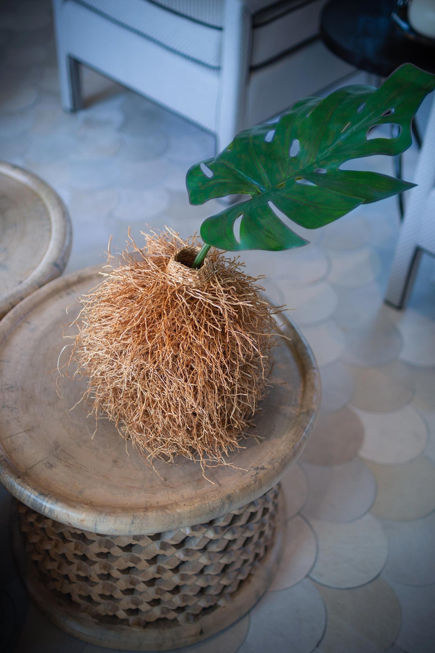 Vetiver Pot Vase