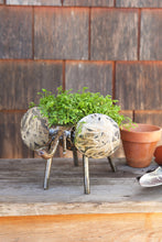 Load image into Gallery viewer, Recycled Metal Elephant Planter from Kenya
