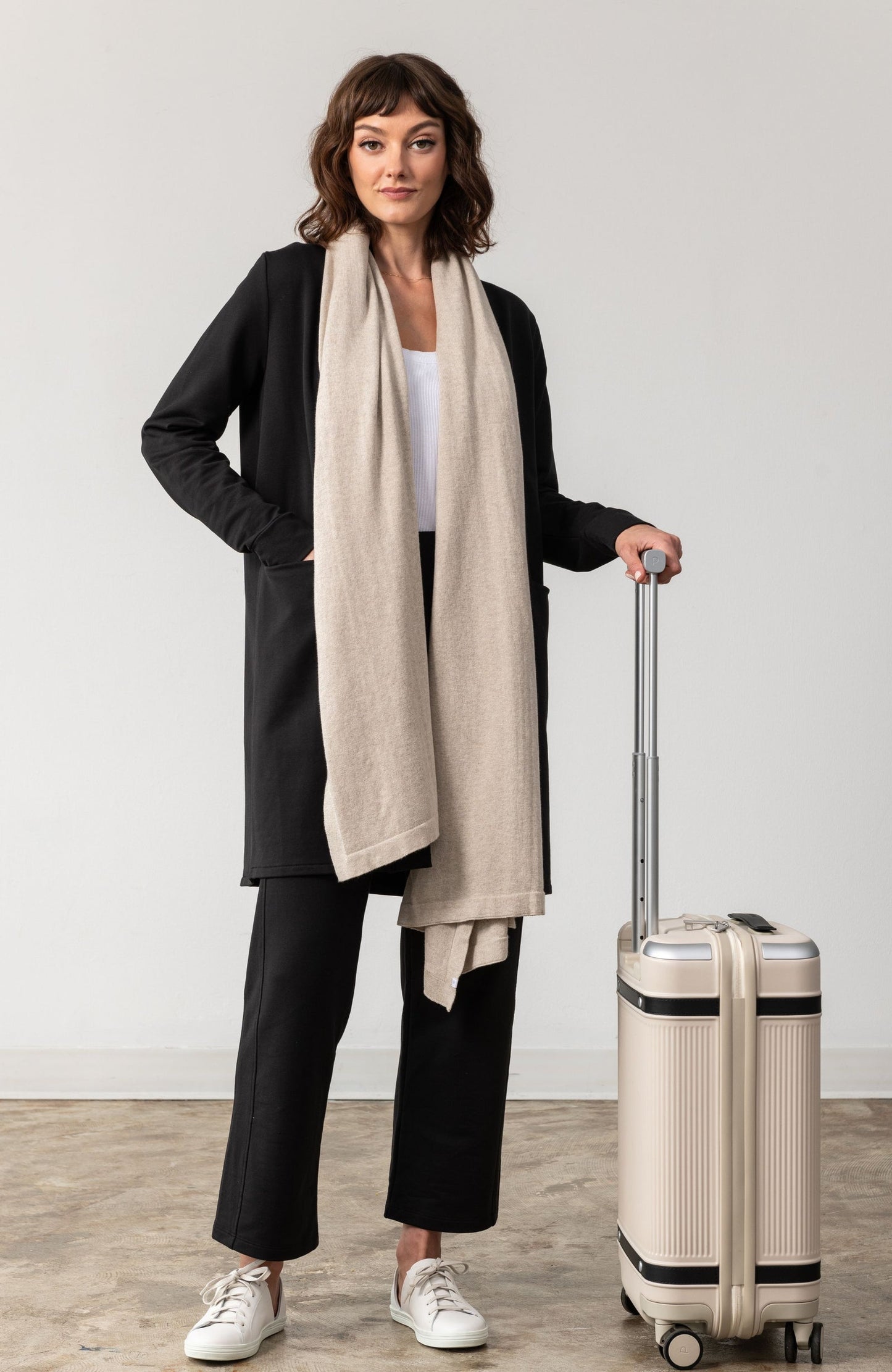 Dreamsoft Organic Cotton Travel Scarf Birch