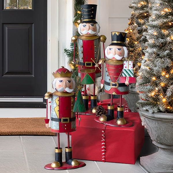 Hand Painted Metal Nutcracker