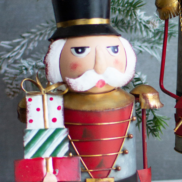 Hand Painted Metal Nutcracker