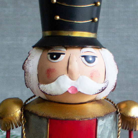 Hand Painted Metal Nutcracker
