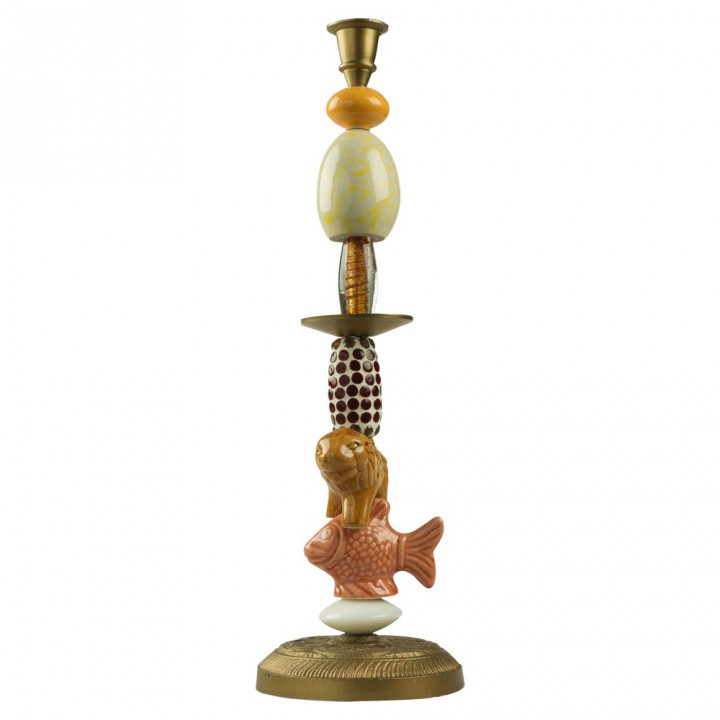 Ceramic Candlestick - The King