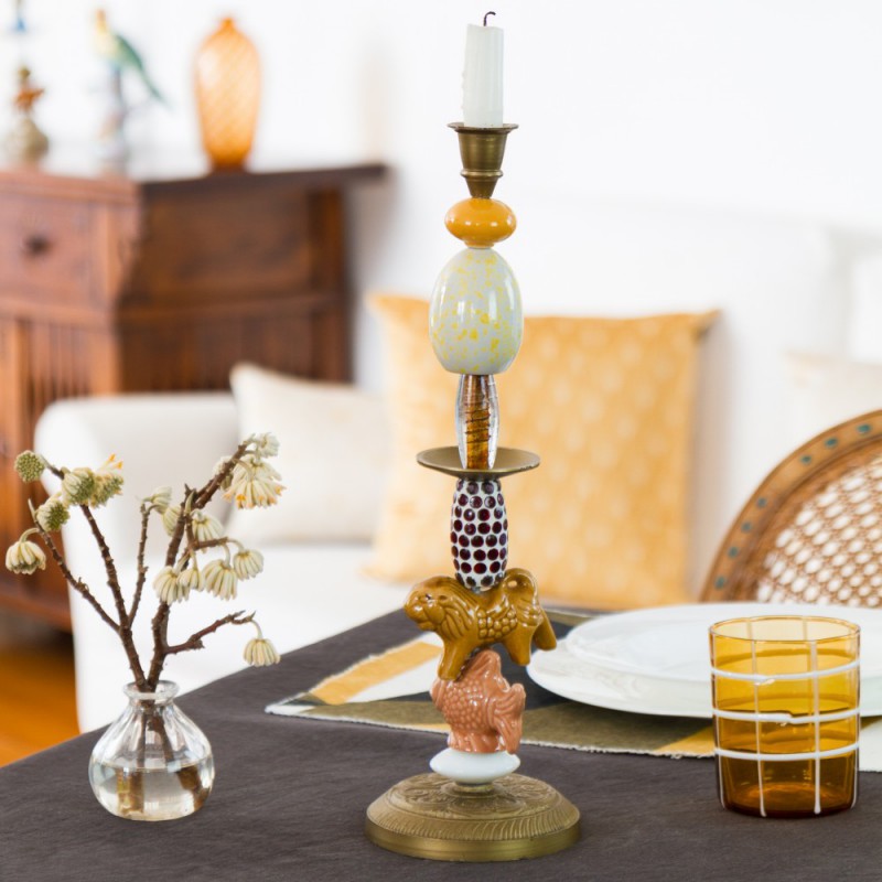 Ceramic Candlestick - The King