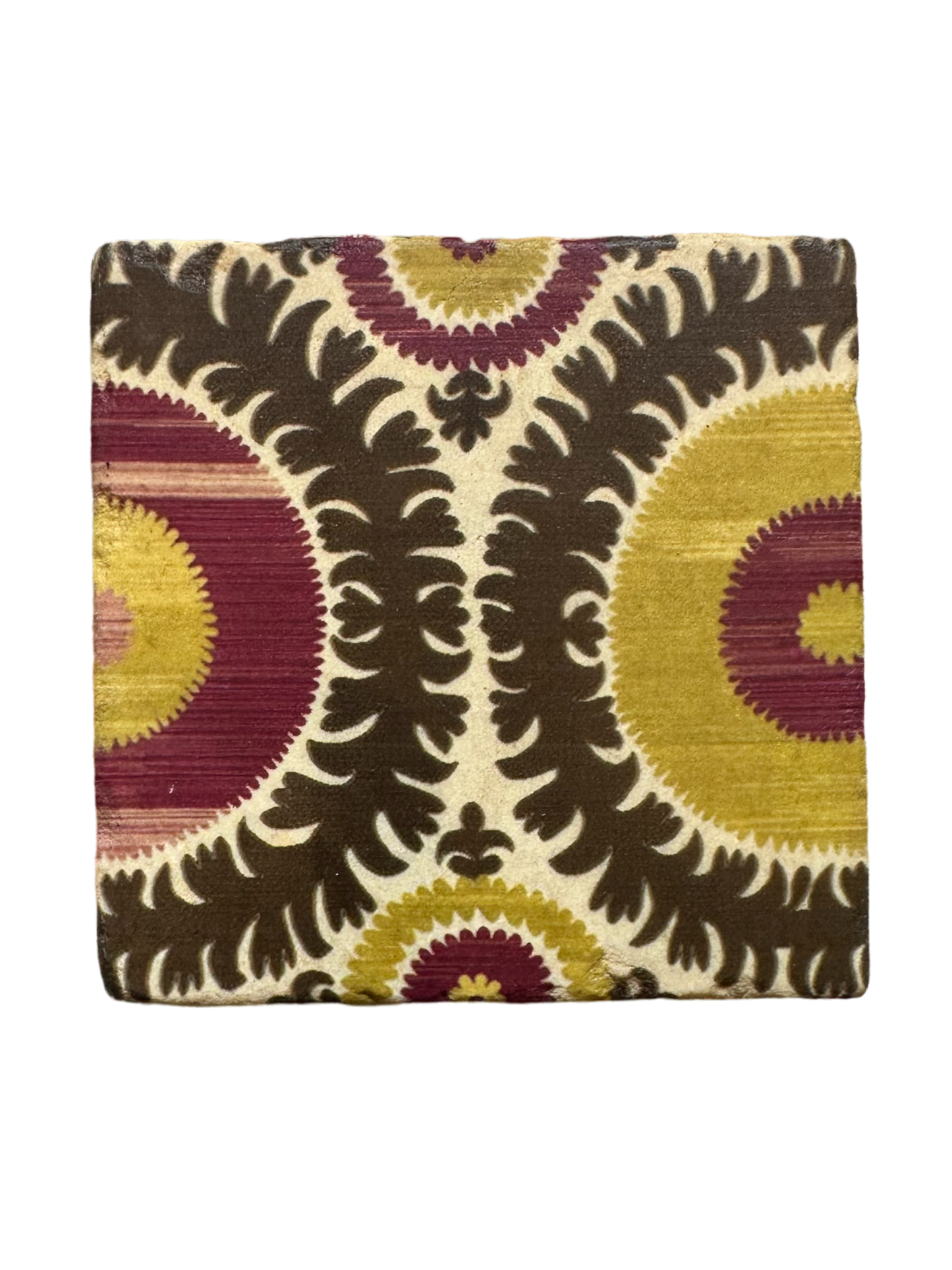 Suzani - Tumbled Marble Coaster