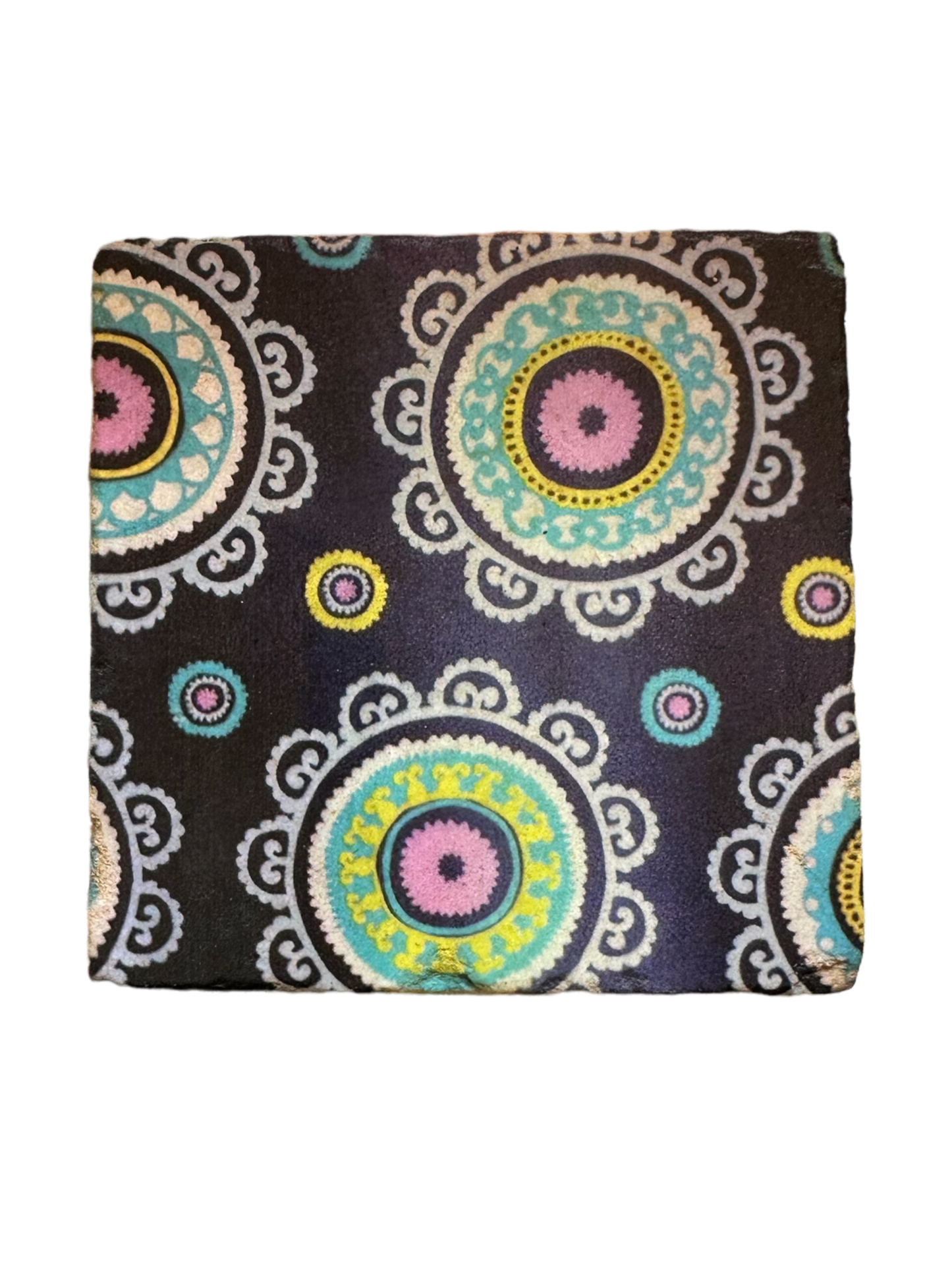 Suzani - Tumbled Marble Coaster