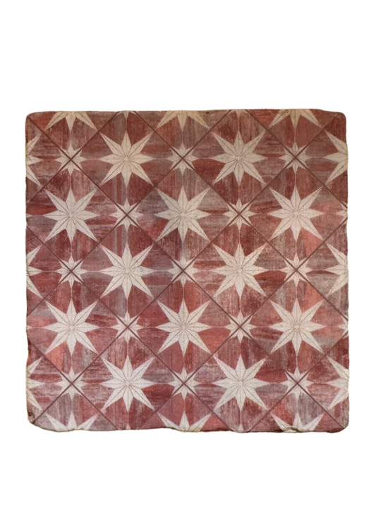 Mauvelous - Tumbled Marble Coaster