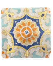 Load image into Gallery viewer, Floor Tiles - Tumbled Marble Coaster
