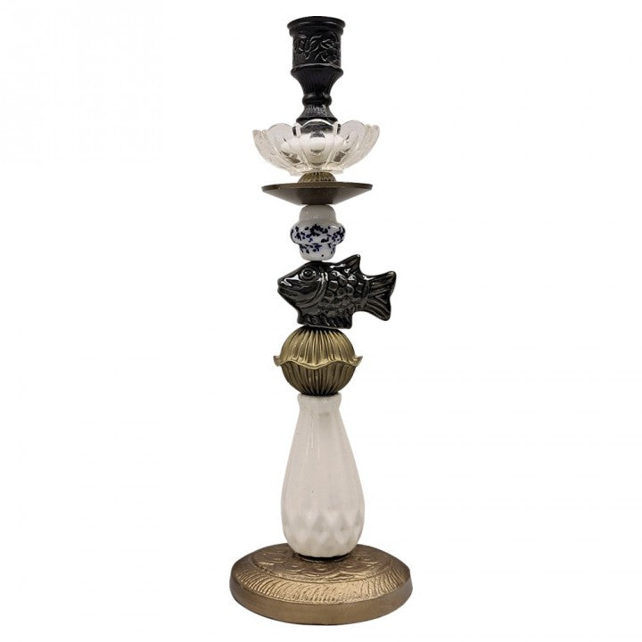 Ceramic Candlestick - Varun