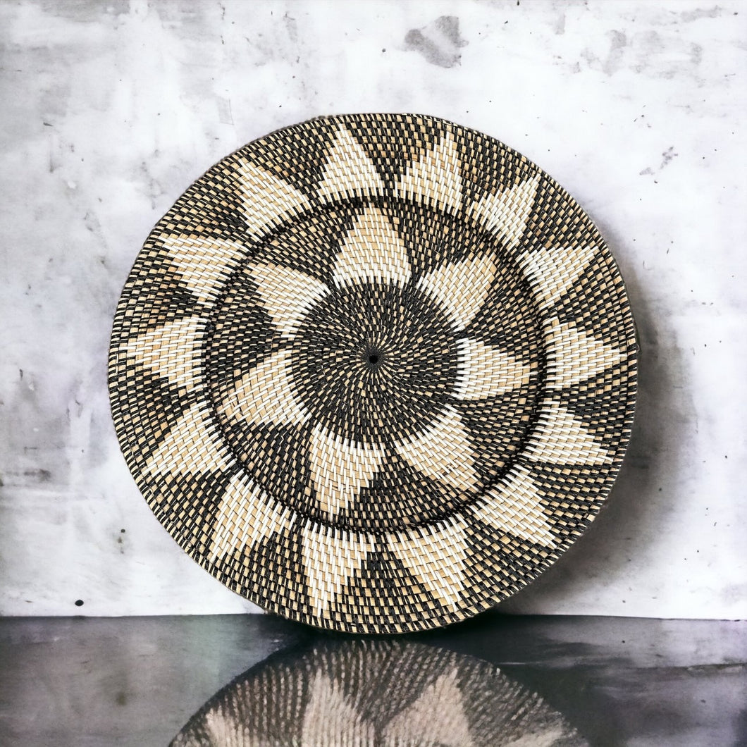 Indonesian Woven Wall Plates