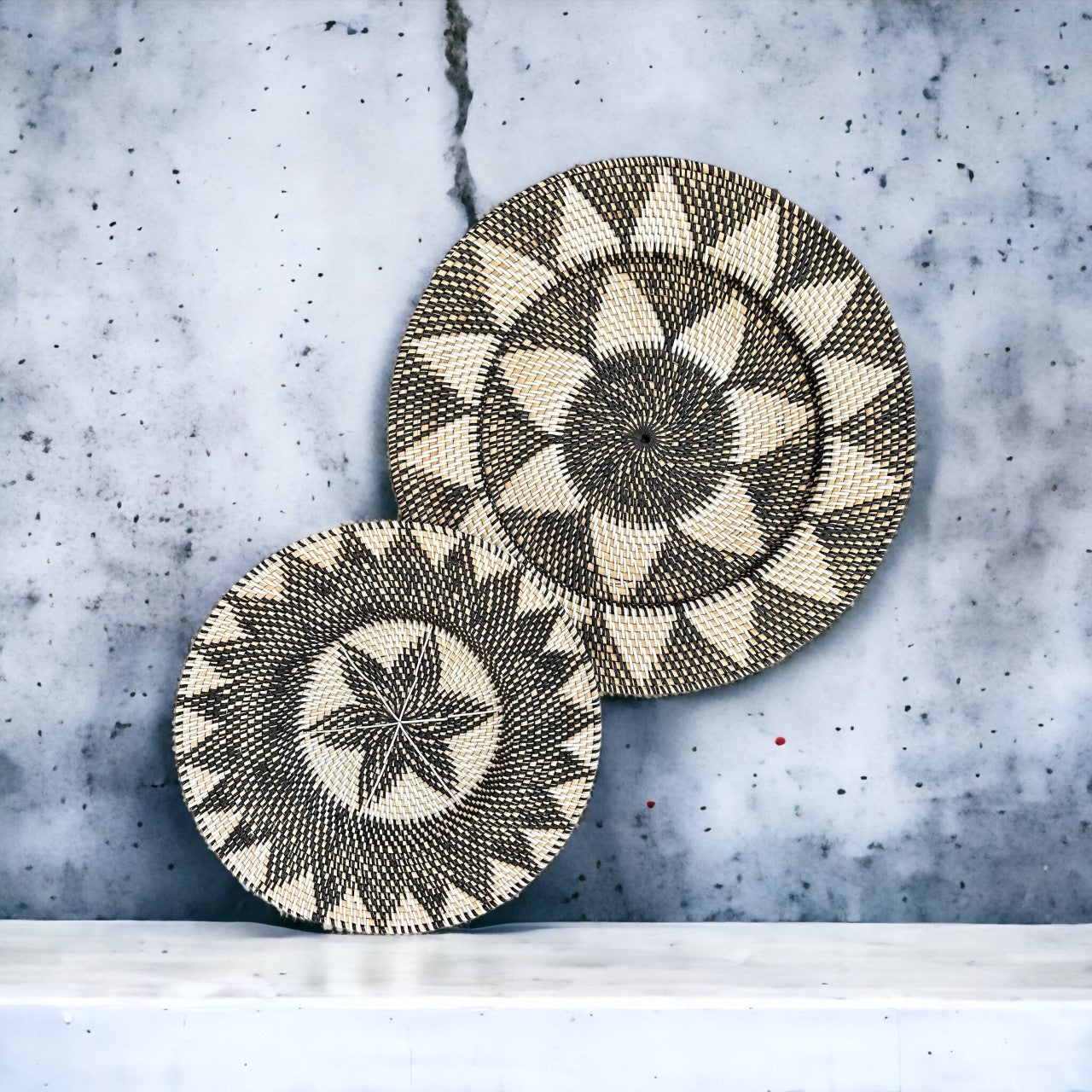 Indonesian Woven Wall Plates