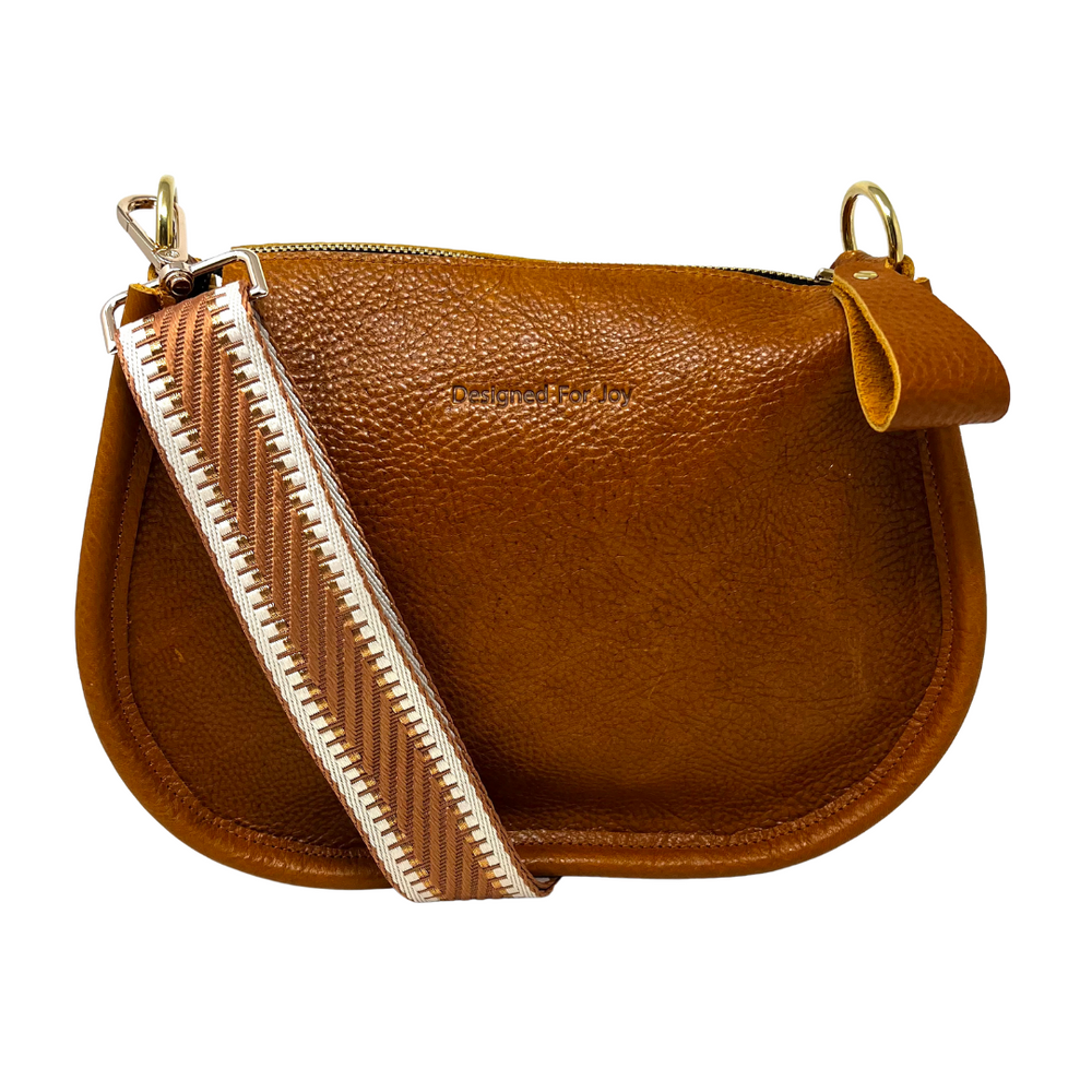 Willa Leather Crossbody Saddlebag