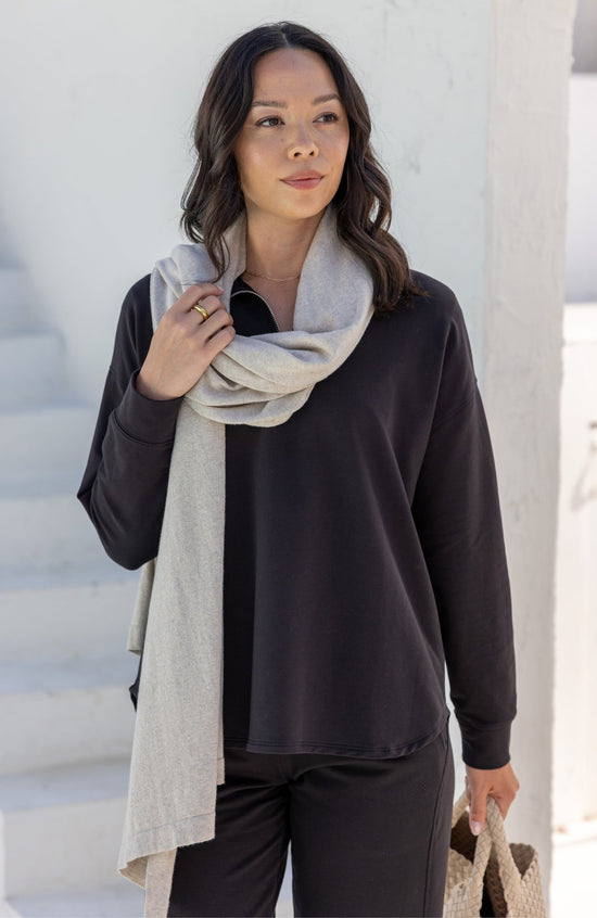 Dreamsoft Organic Cotton Travel Scarf Birch