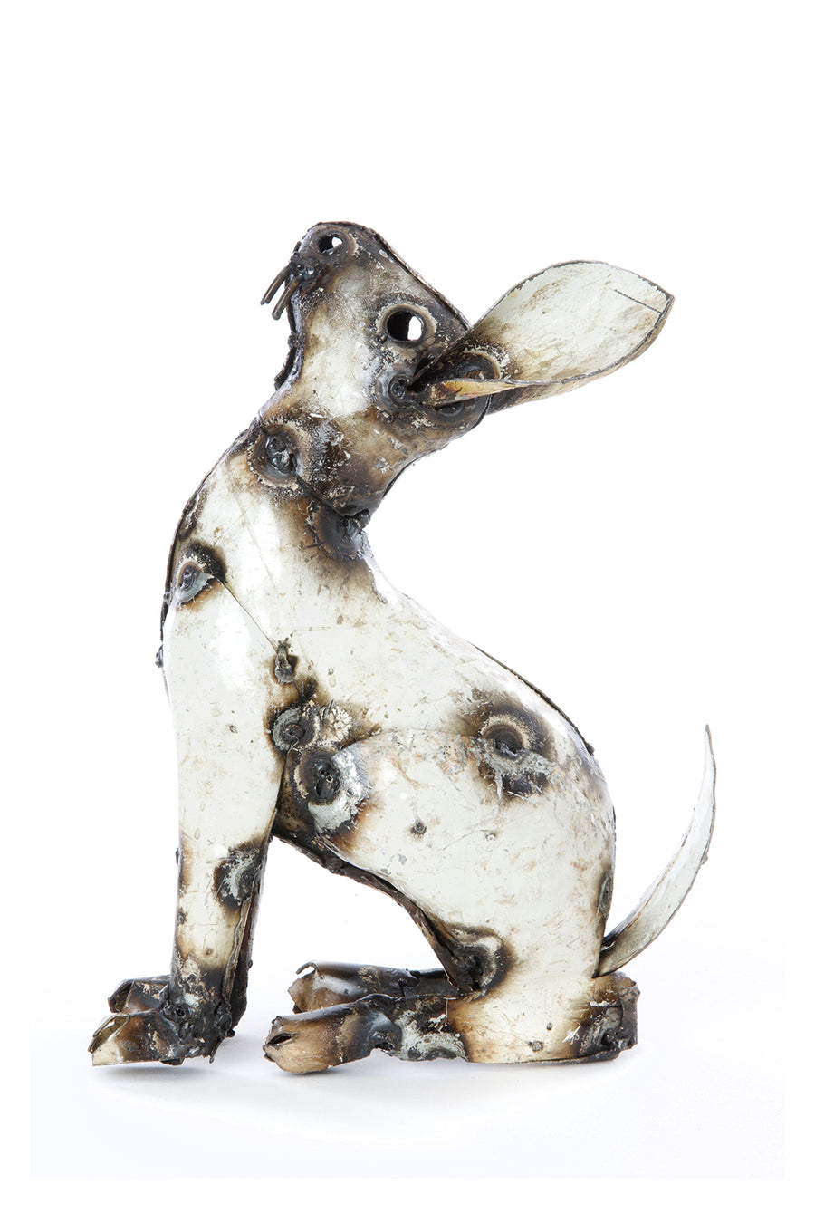 Recycled Oil Drum Rabbits