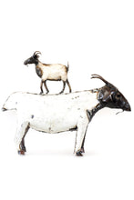 Load image into Gallery viewer, Recycled Metal African Farm Goats
