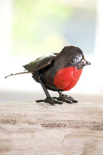 Load image into Gallery viewer, Colorful Recycled Metal Robin Sculptures
