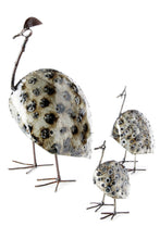 Load image into Gallery viewer, Recycled Metal Guinea Fowl Bird from Zimbabwe
