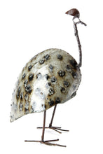 Load image into Gallery viewer, Recycled Metal Guinea Fowl Bird from Zimbabwe
