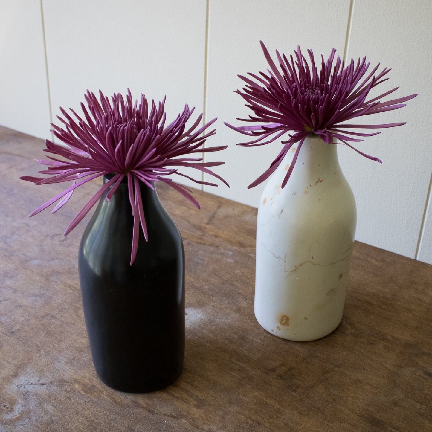 Black Bottle Vases