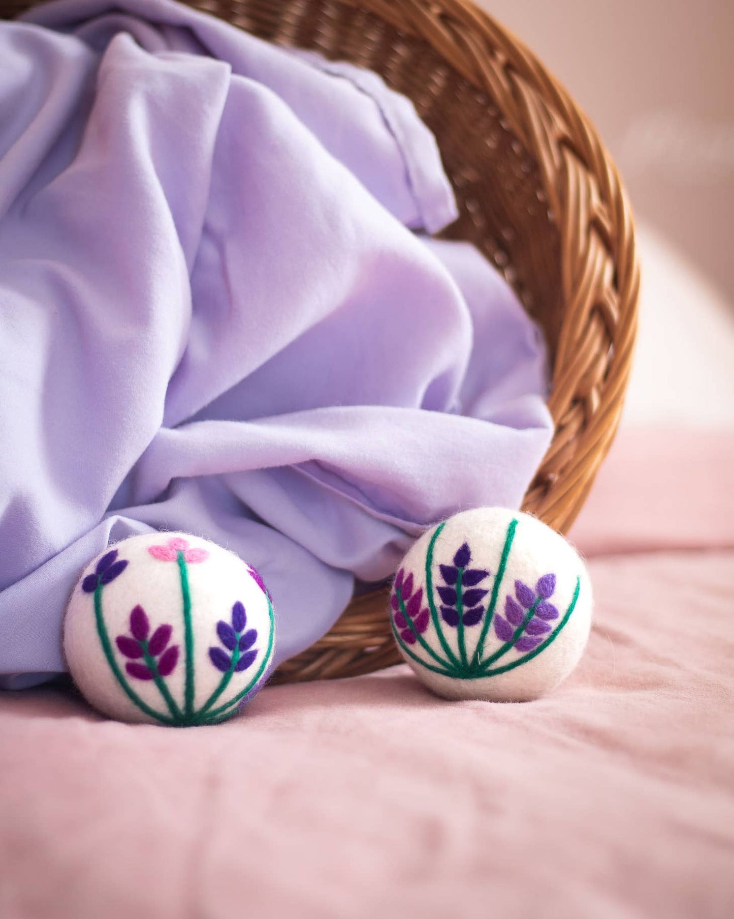 Lavender Fields Dryer Balls