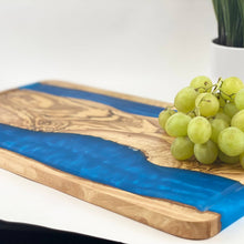 Load image into Gallery viewer, Olive Wood Resin Serving Board
