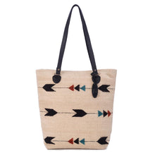 Load image into Gallery viewer, Obsidian Arrow Bucket Tote
