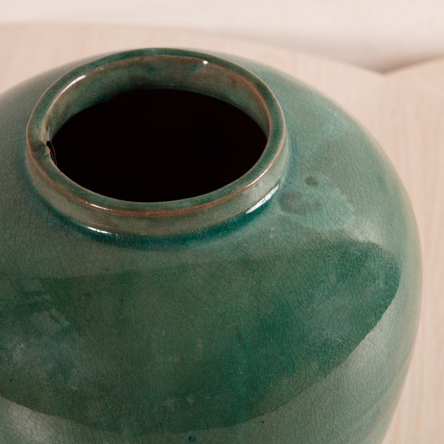 Turquoise Ginger Jar