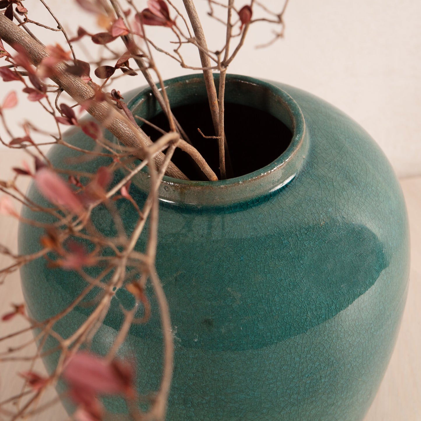 Turquoise Ginger Jar