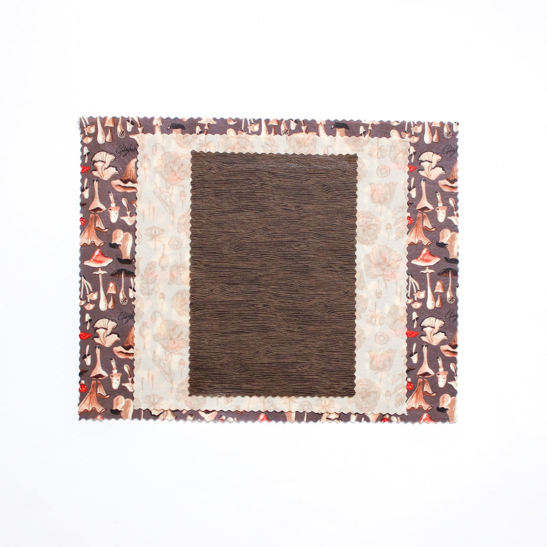 Beeswax Food Wraps: Mushrooms Set of 3