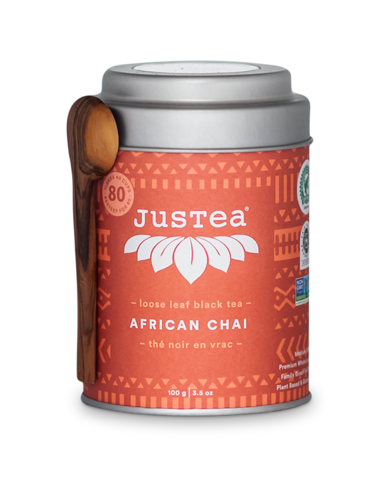 Tea Tin with Spoon