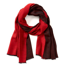 Load image into Gallery viewer, Ruby Kashmiri Solid Scarf
