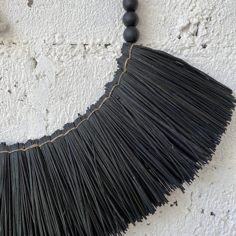 Wall Decoration Black Necklace