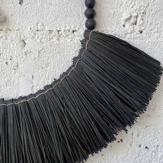 Wall Decoration Black Necklace