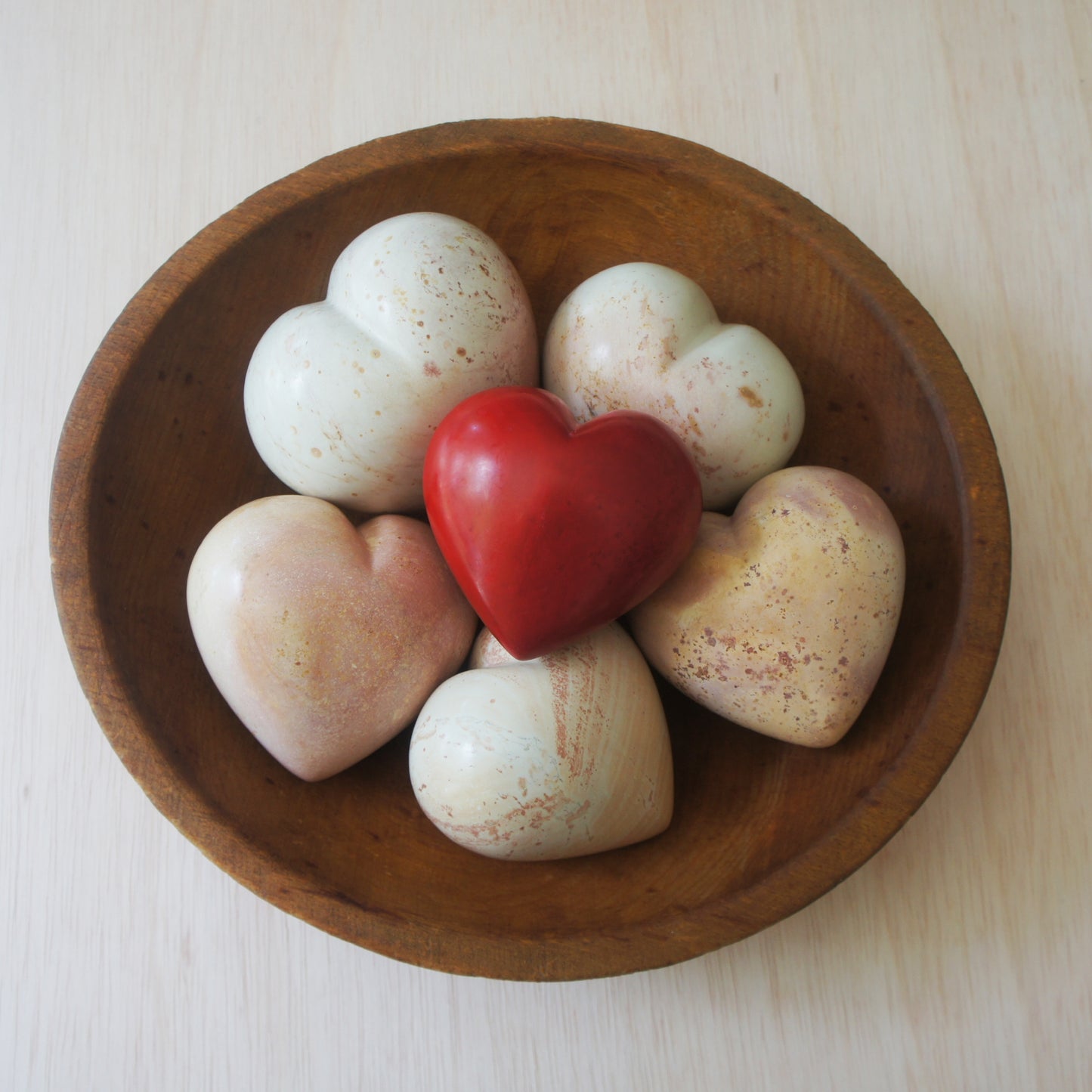 Large Red Heart Paperweight