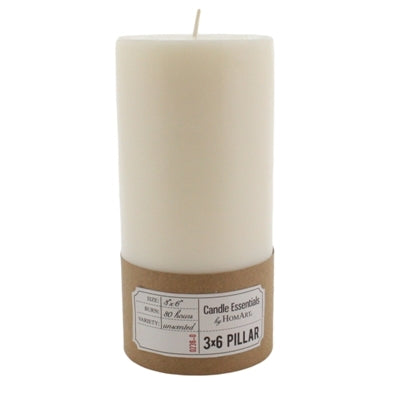 Pillar 3 x 6 - Ivory