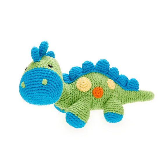 Steggy Dinosaur Rattle