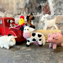 Load image into Gallery viewer, Farm Animal Felt Wool Ornament
